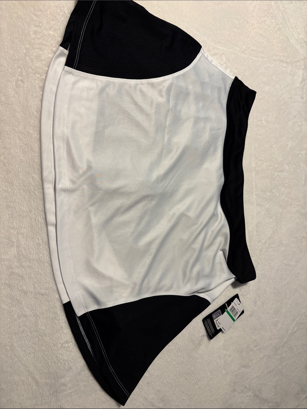 Women’s Golf skirt. PGA Tour Women's White and Black Athletic Skort